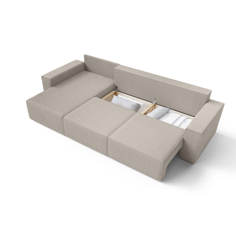 Sofa Bed, Warm Taupe