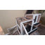 Clapier en bois à 2 étages pour lapins, utilisable à l'intérieur et à l'extérieur, cage avec roues, rampe anti-rongement et plateaux amovibles étanches pour lapins, cochons d'Inde et petits animaux-644434824