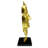 Khennedi Handmade Aluminum People Figurines & Sculptures – Modern Artistic Home Decor in White, Gold, and Black-1634655567