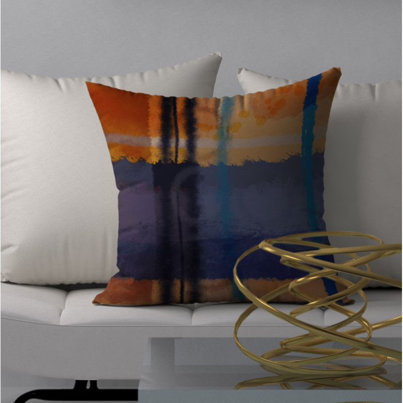 Housse de coussin décorative carrée à valeur nette, 20 po x 20 po