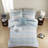 Elegant 5-piece Seersucker Bedding Set, Polyester, Shabby Chic Style