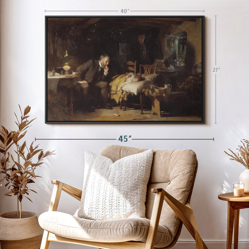 «The Doctor Canvas Print», H 27 po x l 40 po