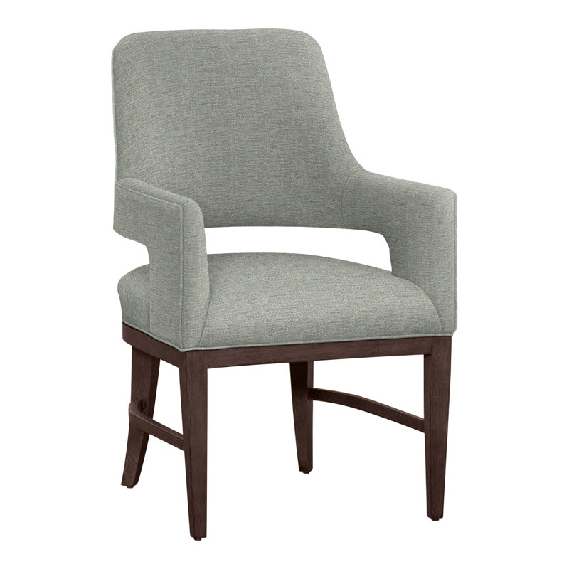 Chaise avec accoudoirs Josie, Mastic 3152, Tabac