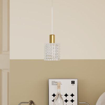 1 - Light Natural Chandelier Pendant