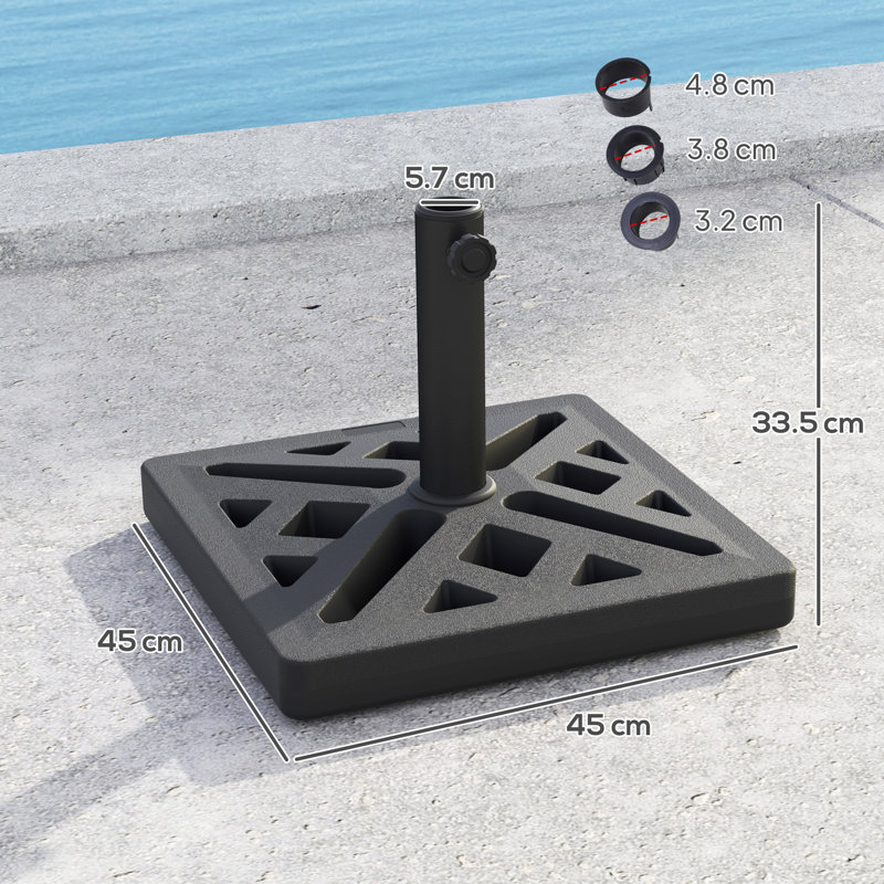 15kg HDPE Umbrella Base