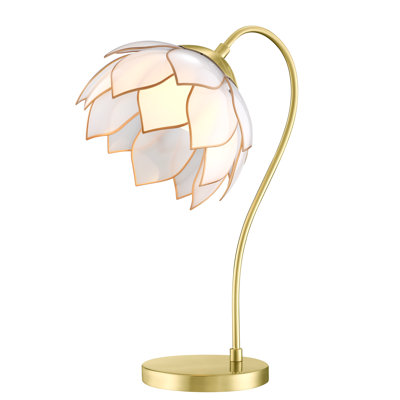 The Lotus Collection LED Arched Table Lamp
