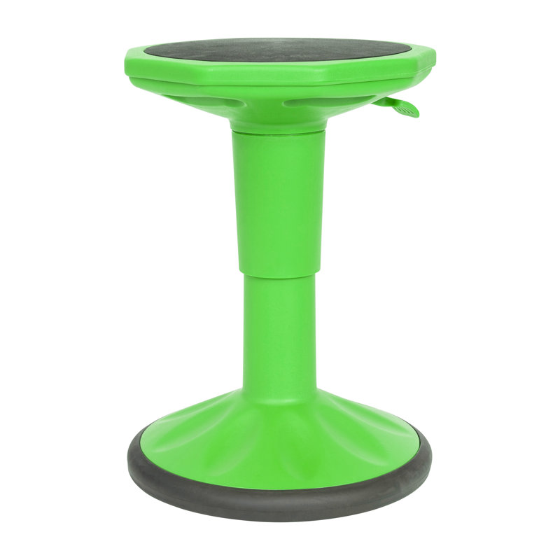Tabouret actif à hauteur réglable Colton pour la classe et la maison, Vert