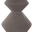 Vase cannelé en métal Cole And Grey