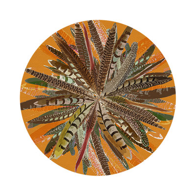 Napperon Pheasant Feathers