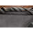 Solid Gray Gabbeh Indian Area Rug