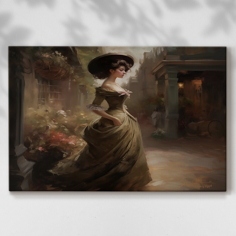 Beautiful Women-XLVI -Gallery Wraraped Cavas, 18 x 27