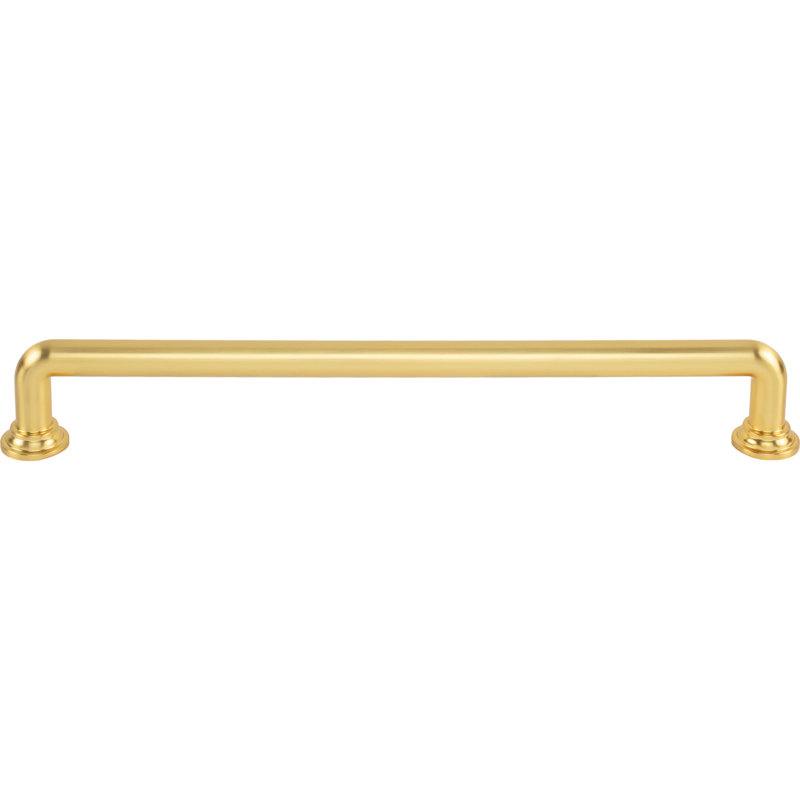 Davis Bar Pull, 18", Brushed Gold