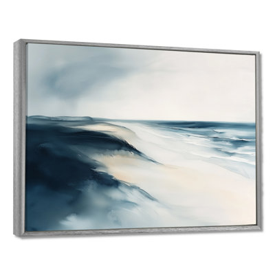 Ocean Canvas Wall Art, Calm Sea Decor, Yeboah