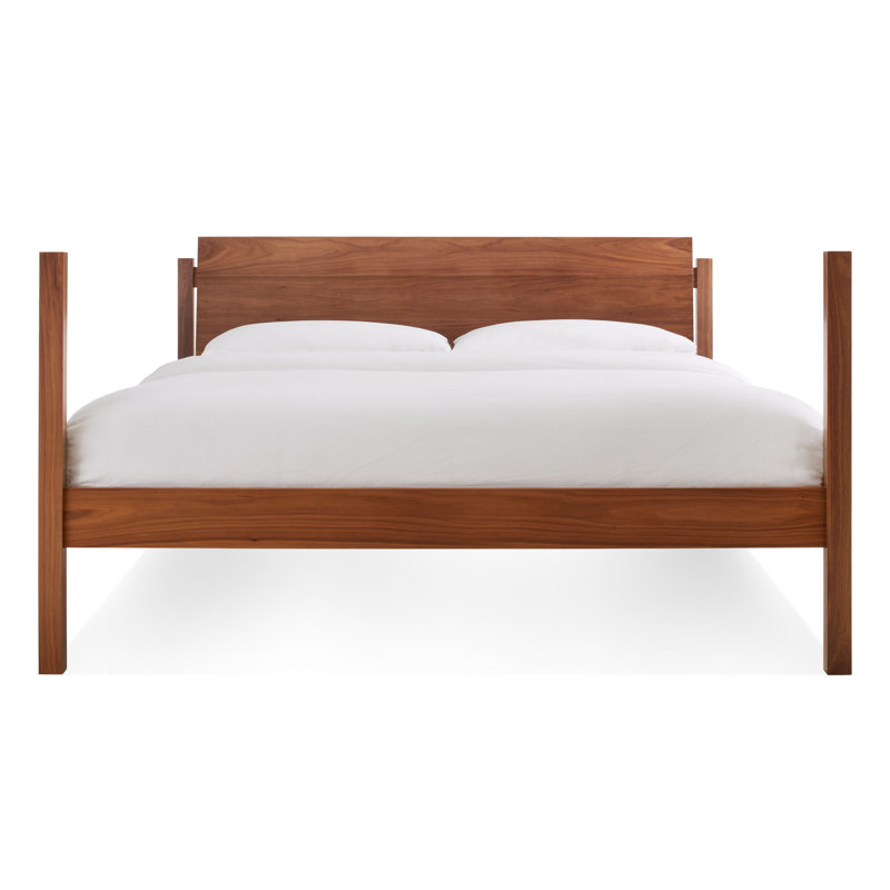 Post Up Bed, Walnut, Twin