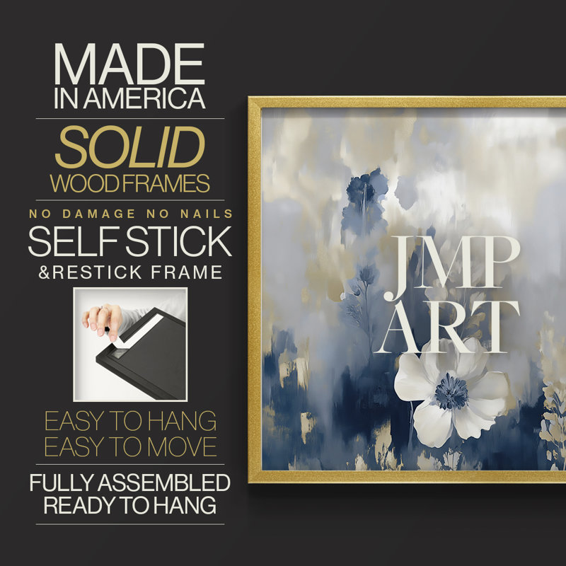 Abstract Series-CIV -Framed Print - Restickable