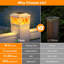 Lampadaire solaire pour poteau d'extérieur - Clignotant et mode d'éclairage chaud Poteau de clôture solaire 4 x 4 imperméable pour clôture, jardin, cour, terrasse-112963332
