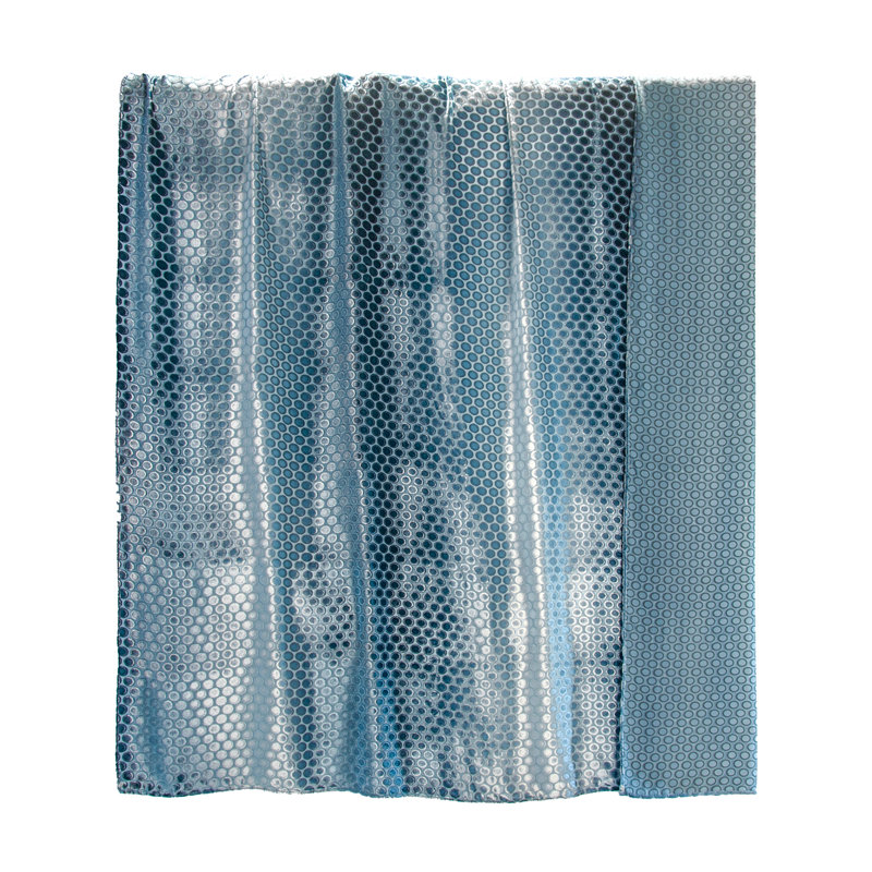 Dots Sheer Baby Hem Throw, Paprika, 52" W x 74" L