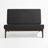 Polett Outdoor Conversation Set Solid Wood Group With Two Loveseats And Coffee Table-1473117650-1473117651