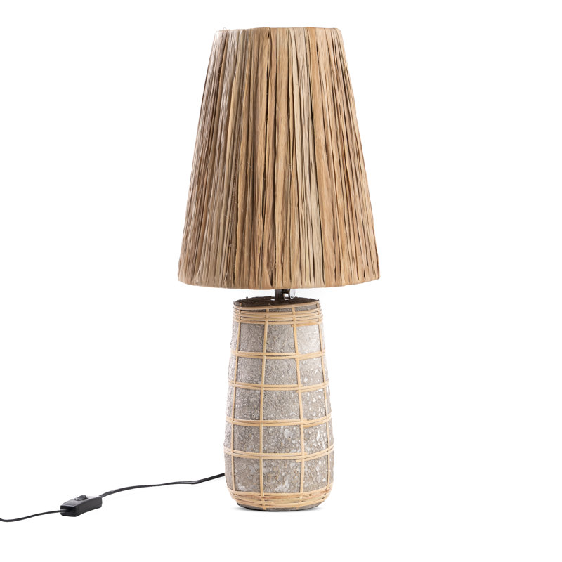 Nara Terracotta - Grass Novelty Lamp, Natural, Concrete Natural