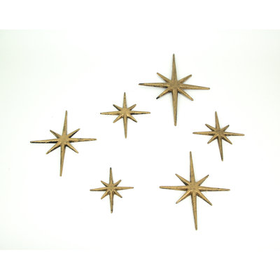 Glam Abstract Wall Decor on Metal