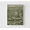 Impression de plan de plan, impression de salon vert, affiche de Terre Sainte, Art de lieux bibliques, carte rustique, impression d'art en classe
