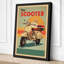 The Scooter Retro - Wrapped Canvas-472920899-472920924