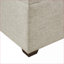 Fauteuil modulaire sans accoudoirs | Moderne | Structure en bois massif | Pieds espresso foncé | Polyester | Standard