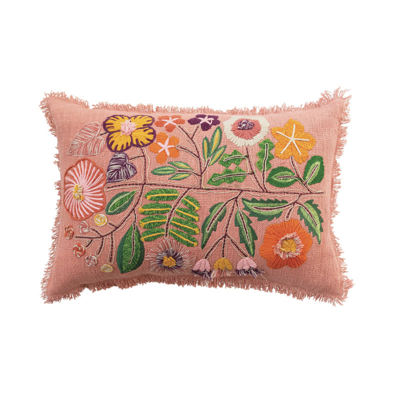 Multicolore coussin lombaire Floral Whisper