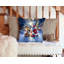 Coussin Chow Chow and Santa Claus-101410189