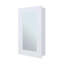 White Medicine Cabinet With Included Mirror-986931748