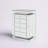 Glass Jewelry Box + Drawers