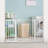 29.5-51.6" Wide Auto Close Safety Baby Gate 30" Tall Dual Lock with Secure Indicator-95216412