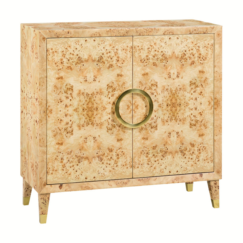 Bruce Cabinet, Natural Burl