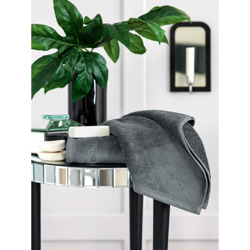 Poitiers Hand Towel, Dark Gray