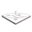 Boden H Sencillo 8" x 8" Cement Patterned Wall & Floor Tile