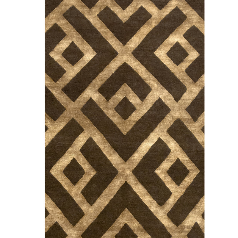 Geometric Area Rug, Rectangle 9' x 12'