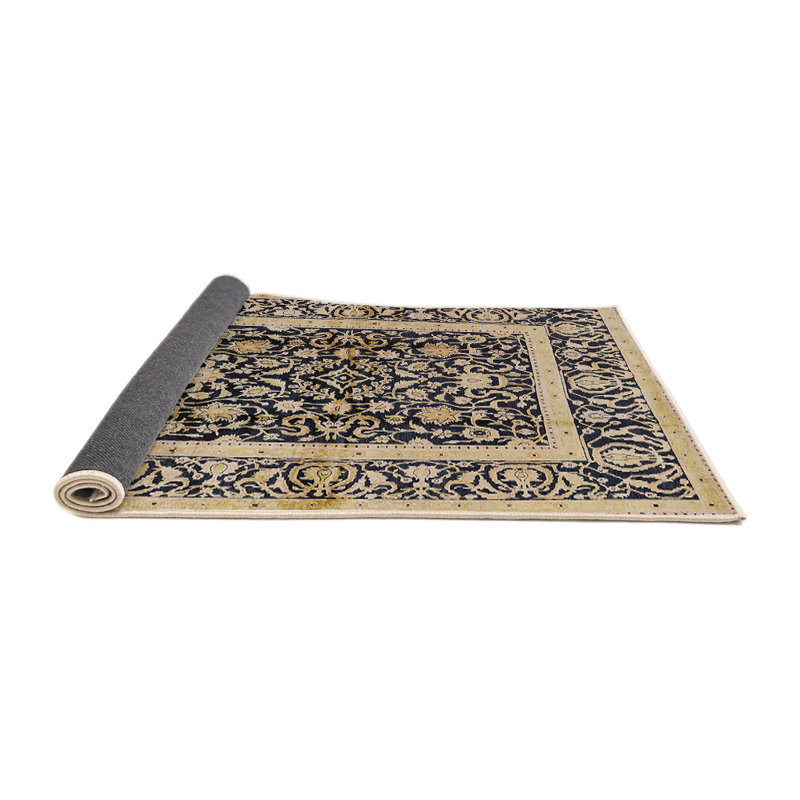 Tapis oriental beige / noir Ofrath, Rond 8 pi