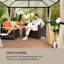Blumfeldt Polyester Side Wall for Gazebo-90565697-104572603