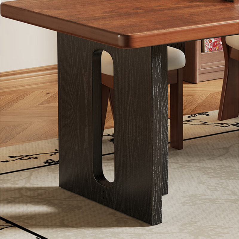 Simple and Retro Designed Rectangular Dining Table