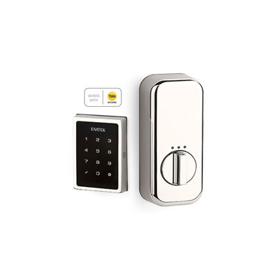 Emtek Electronic EMPowered Motorized Touchscreen Keypad Smart Lock Deadbolt - works w/ Yale Access