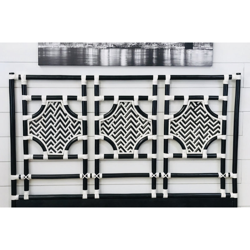 Zavier Wicker Open-Frame Headboard