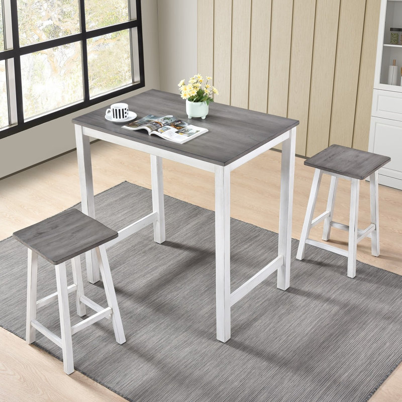 Tabouret suspendu 3 pièces facile à nettoyer pour les petits espaces