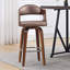 Tabouret de bar pivotant