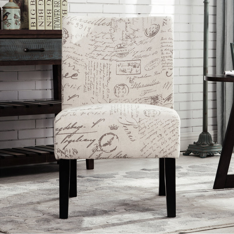 Fauteuil d'appoint contemporain sans accoudoirs