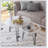 27.56'' Round Nesting Coffee Table Set of 2, Circular Nesting End Table Set-308316429