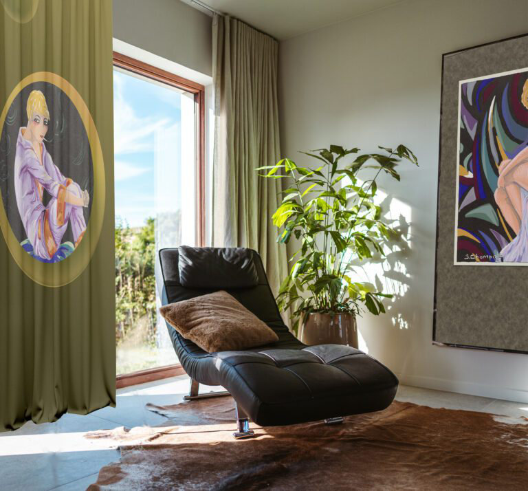 Velvet Blackout Curtain Panel Pair, 148cm Width x 200cm Drop