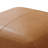 Hustle Square Top-Grain Genuine Italian Leather Ottoman-109241967