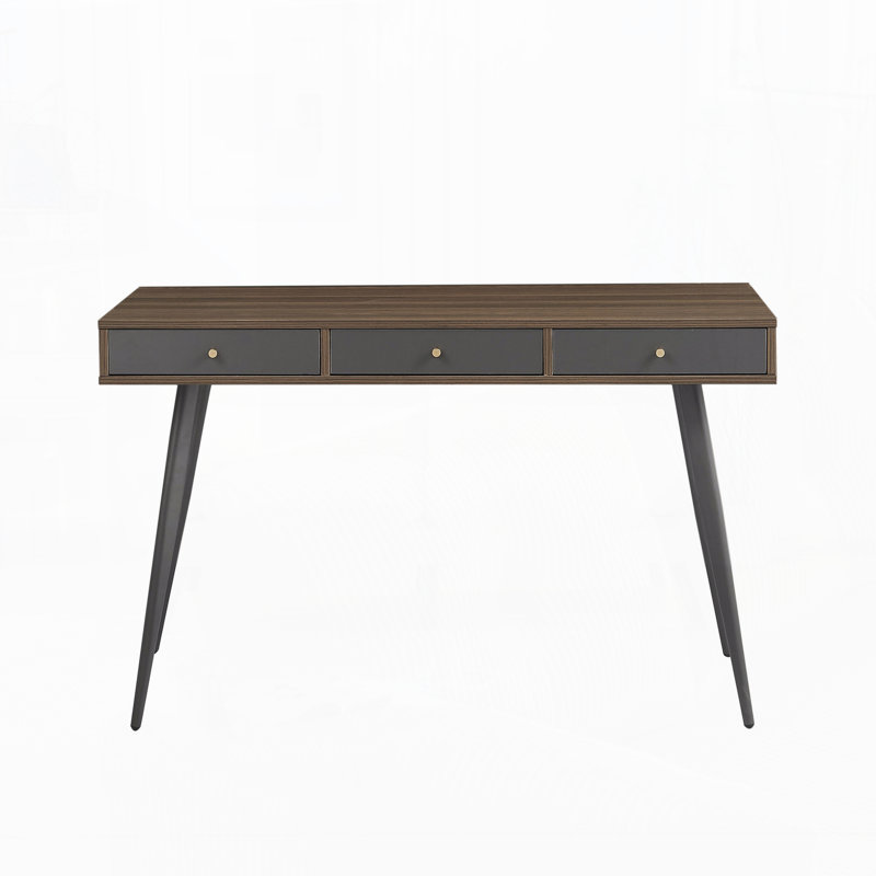 Bureau d'écriture moderne avec 3 tiroirs