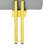 22" Entryway Gray Scratch Leather - Pet- With Storage And Golden Legs 22 Inches Stainless Steel-1915023104