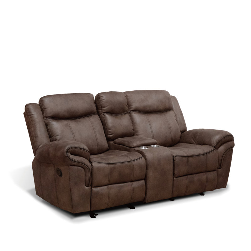 Upholstered Recliner, Brown